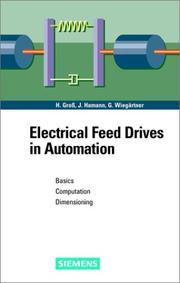 Cover of: Electrical Feed Drives in Automation: Basics, Computation, Dimensioning