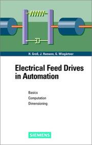 Cover of: Electrical feed drives in automation: basics, computation, dimensioning