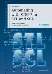 Automating with STEP 7 in STL and SCL by Hans Berger