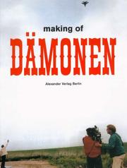 Cover of: Making of Dämonen