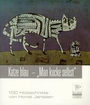 Katze blau by Janssen, Horst