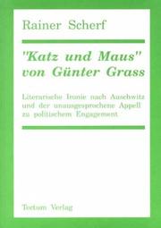 Cover of: "Katz und Maus" von Günter Grass: literarische Ironie nach Auschwitz und der unausgesprochene Appell zu politischem Engagement