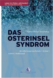 Cover of: Das Osterinsel-Syndrom: Bevölkerungswachstum, Armut, Arbeit, Wohlstand