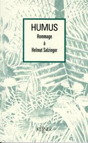 Cover of: Humus: Hommage a Helmut Salzinger