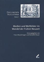 Cover of: Medien und Weltbilder im Wandel der frühen Neuzeit