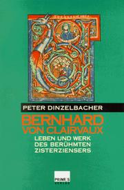 Cover of Bernhard von Clairvaux