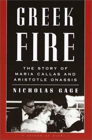 Cover of: Greek Fire: The Story of Maria Callas and Aristotle Onassis