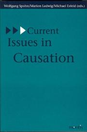 Cover of: Current issues in causation