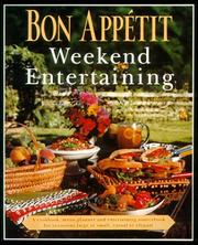 Cover of: Bon Appetit weekend entertaining.