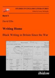Cover of: Writing Home: Black Writing in Britain Since the War