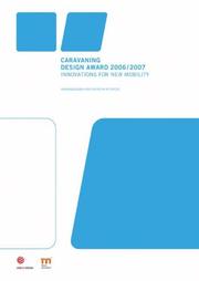 Cover of: Caravaning Design Award 2006/2007: Innovations for New Mobility (Caravaning Design Award)