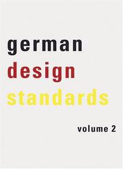 Cover of: German Design Standards, Volume 2