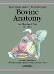 Cover of: Bovine Anatomy by Klaus Dieter Budras, Robert E. Habel, Anita Wunsche