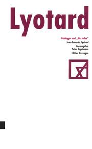 Cover of: Heidegger und "die Juden"