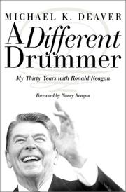 Cover of: A Different Drummer LP: Thirty Years with Ronald Reagan