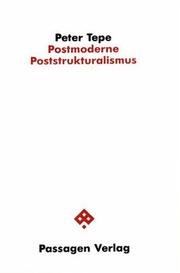 Cover of: Postmoderne/Poststrukturalismus