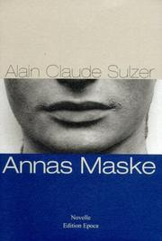 Cover of: Annas Maske by Alain Claude Sulzer