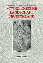 Cover of: Mythologische Landschaft Deutschland