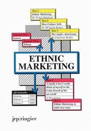 Cover of: Ethnic Marketing
