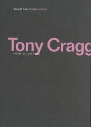 Cover of: Tony Cragg: Formations and Forms