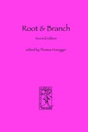 Cover of: Root And Branch by Thomas M. Honegger