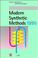 Cover of: Modern Synthetic Methods 1995 (Modern Synthetic Methods)