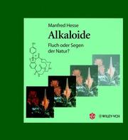 Cover of: Alkaloids by Manfred Hesse