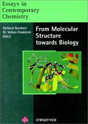 Cover of: Essays in contemporary chemistry: from molecular structure towards biology