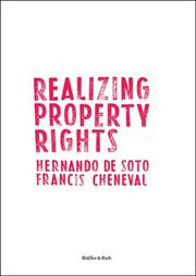 Cover of: Realizing Property Rights by Hernando De Soto