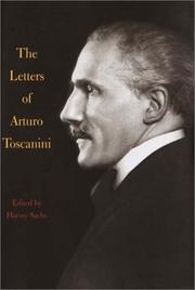 Cover of: The Letters of Arturo Toscanini