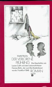 Cover of: Der verlorene Frühling by Dietlof Reiche