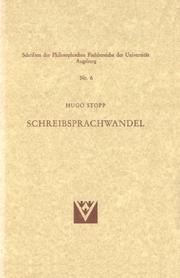 Cover of: Schreibsprachwandel: zur grossräumigen Untersuchung frühneuhochdeutscher Schriftlichkeit