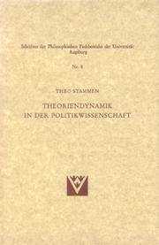 Cover of: Theoriendynamik in der Politikwissenschaft by Theo Stammen