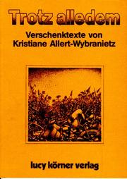 Cover of: Trotz alledem: Verschenktexte