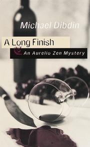 Cover of: A long finish: an Aurelio Zen mystery