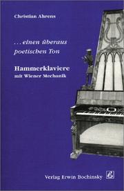 Cover of: Hammerklaviere mit Wiener Mechanik: --einen überaus poetischen Ton