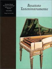 Cover of: Besaitete Tasteninstrumente by Hubert Henkel