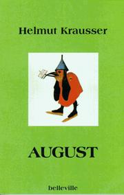 Cover of: August by Helmut Krausser