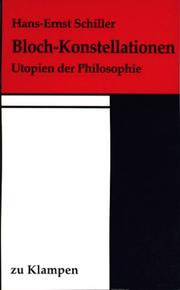 Cover of: Bloch-Konstellationen: Utopien der Philosophie