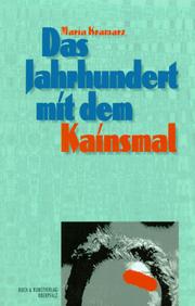 Cover of: Das Jahrhundert mit dem Kainsmal