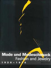 Cover of: Mode und Modeschmuck 1920-1970 in Deutschland =: Fashion and jewelry 1920-1970 in Germany