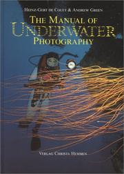 Cover of: Manual of Underwater Photography