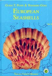 Cover of: European seashells