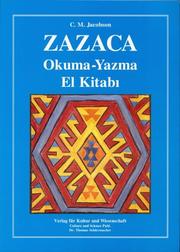 Cover of: Zazaca: okuma-yazma el kitabi