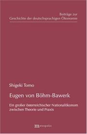 Eugen von Böhm-Bawerk by Shigeki Tomo