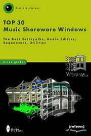 Cover of Top 30 Music Shareware Windows by rene algesheimer,ren algesheimer