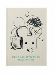 Cover of: Claes Oldenburg by Claes Oldenburg, Claes Oldenburg