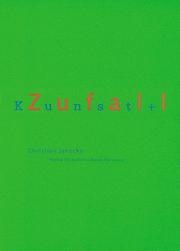 Cover of: Kunst und Zufall: Analyse und Bedeutung