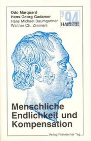 Cover of: Menschliche Endlichkeit und Kompensation