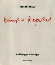 Cover of: Kunst=Kapital: Achberger Vorträge